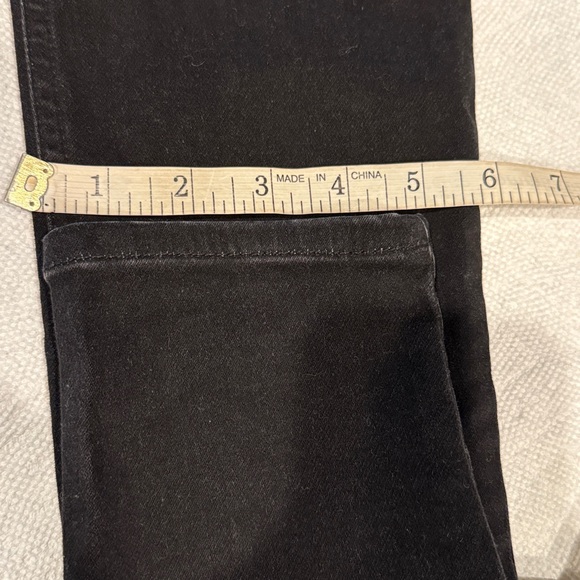 Rag and Bone Black Nina High Rise Pull On Jeans in Clean Dorset Size Small - Picture 10 of 12